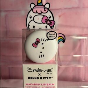 The Crème Shop x Hello Kitty Macaron Lip Balm - Pink
